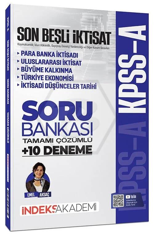 2026 KPSS A Grubu İktisat Son Beşli Soru Bankası ve 10 Deneme Çözümlü