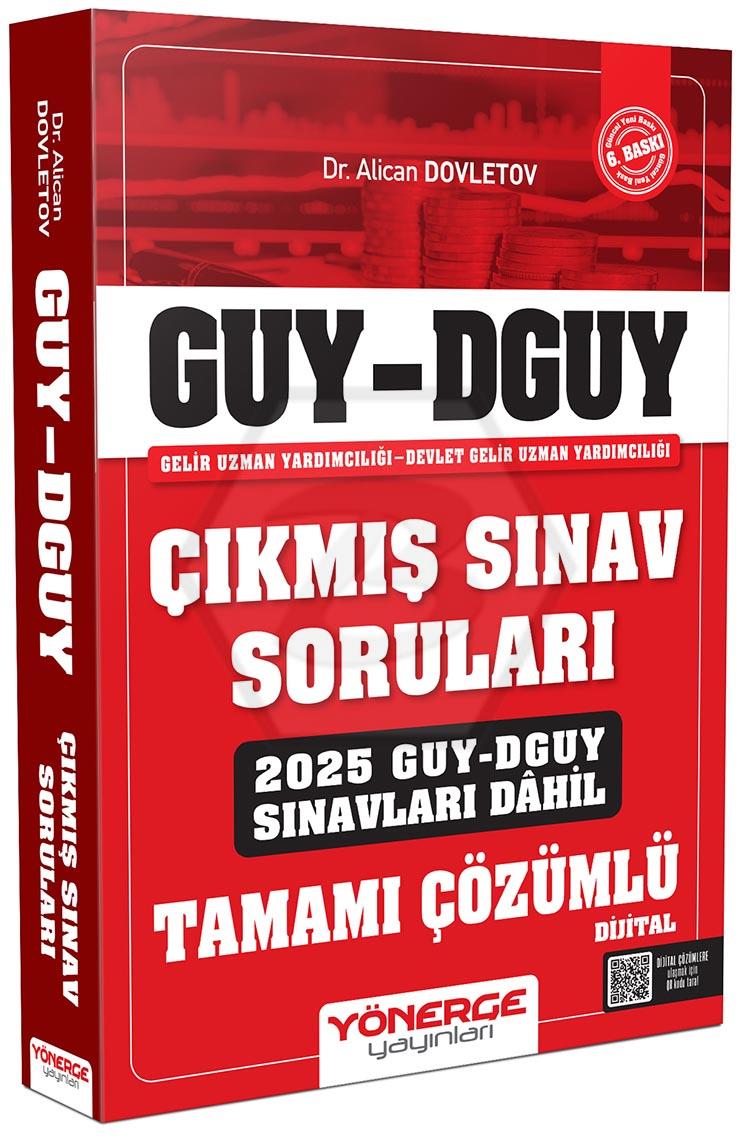 2026 GUY DGUY Gelir Uzman Yardımcılığı Çıkmış Sınav Soruları