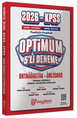 2026 KPSS Lise Ortaöğretim Ön Lisans Optimum