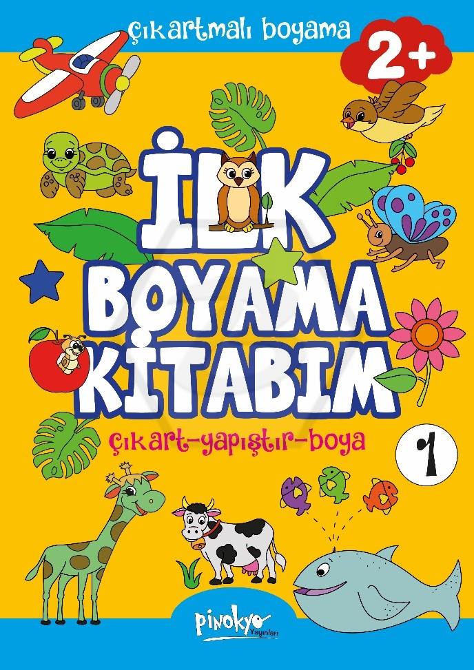 İlk Boyama Kitabım 2+ 1 Çıkartmalı Boyama