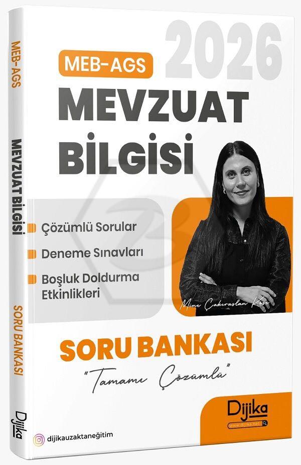 2026 MEB-AGS Mevzuat Bilgisi Soru Bankası Çözümlü