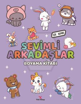 Sevimli Arkadaşlar Boyama Kitabı
