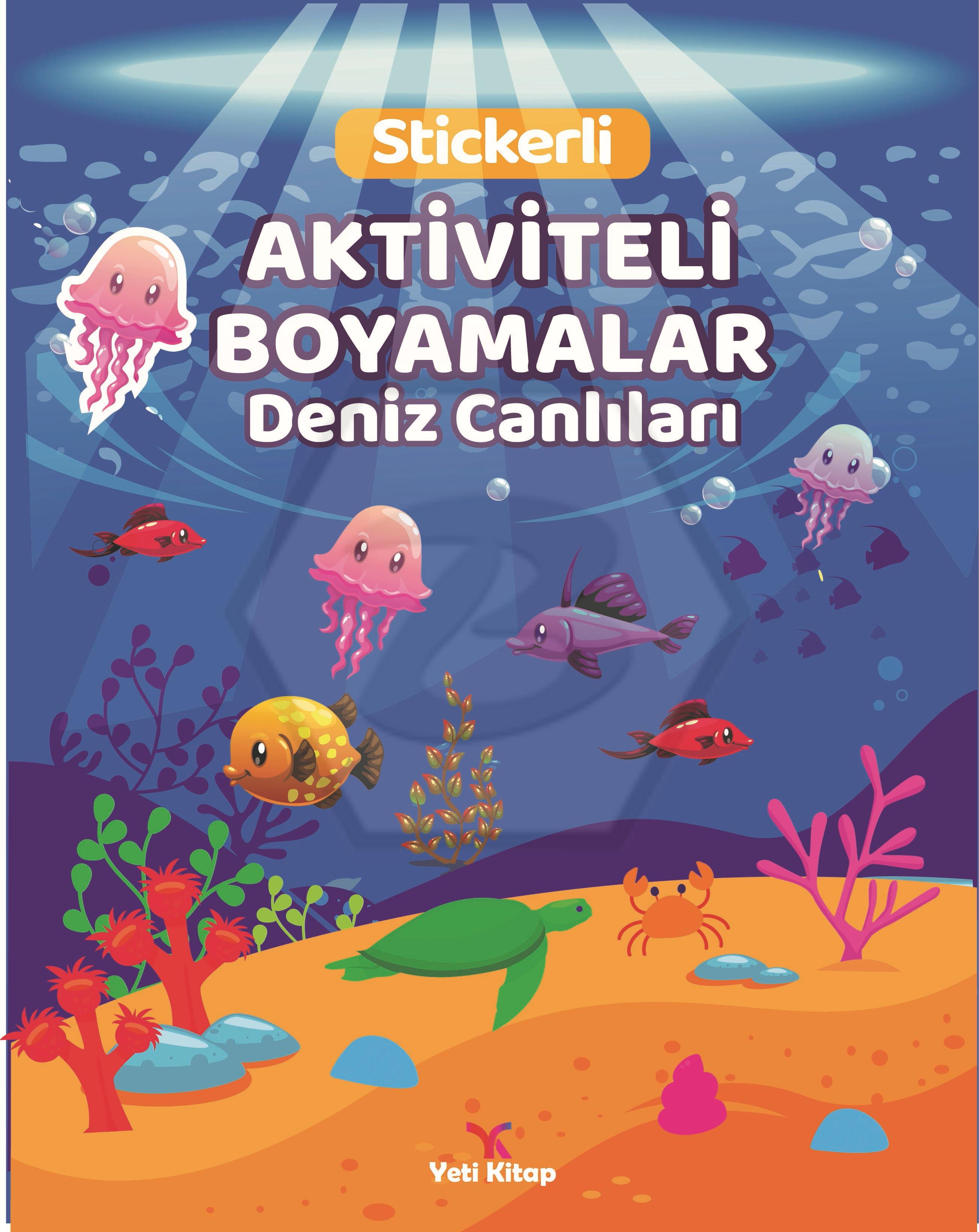 Deniz Canlıları Aktiviteli Boyamalar