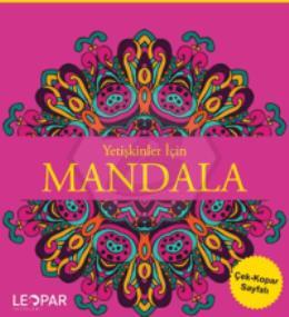 Yetişkinler İçin Mandala-Pembe