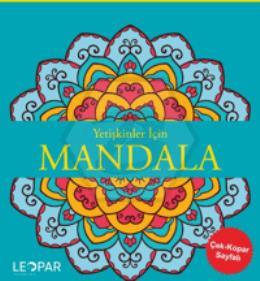 Yetişkinler İçin Mandala-Mavi