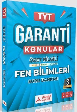 TYT Fen Bilimler Garanti Konular Soru Bankası