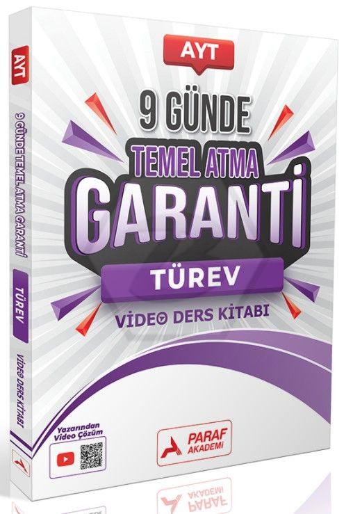 9 Günde Temel Atma Garanti Türev Video Ders Kitabı
