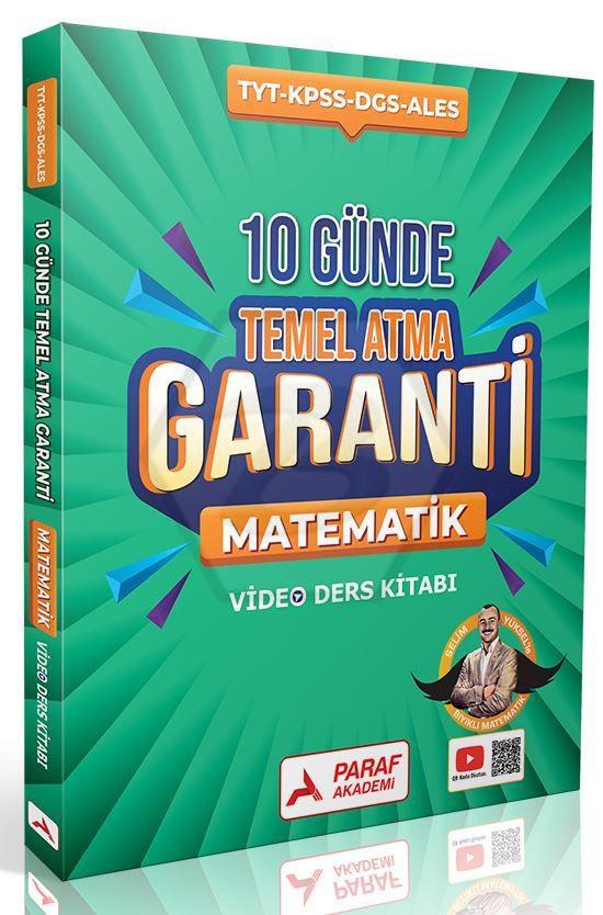 10 Günde Temel Atma Garanti Matematik Video Ders Kitabı