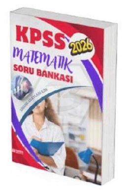 2026 KPSS Lisans Matematik Soru Bankası