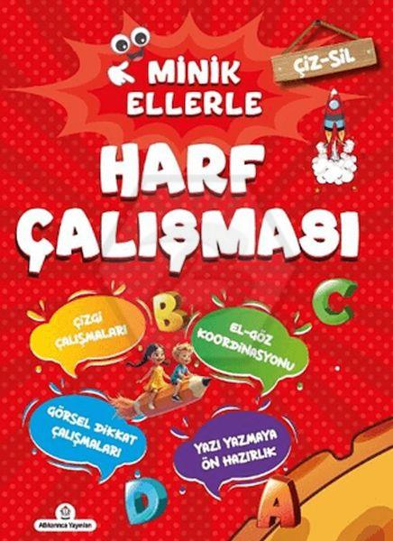 Çiz Sil Minik Ellerle Harf Çalışması