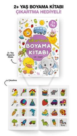 Çıkartmalı Boyama Kitabı / 2 Yaş +
