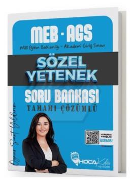 2025 MEB-AGS Sözel Yetenek Soru Bankası Çözümlü