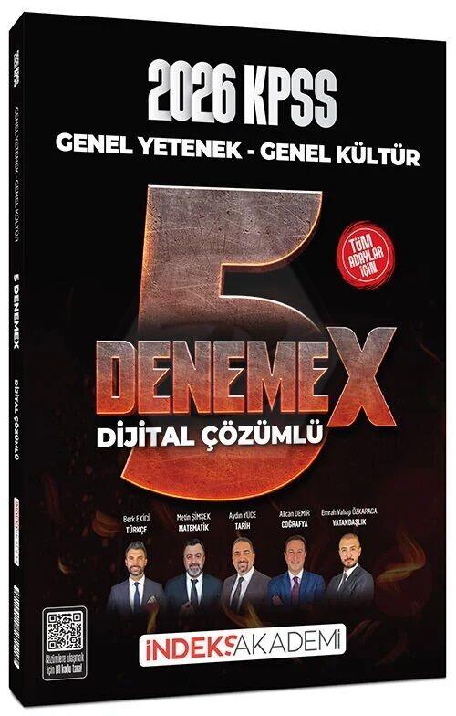 2026 KPSS Genel Yetenek Genel Kültür 5 DenemeX Çözümlü