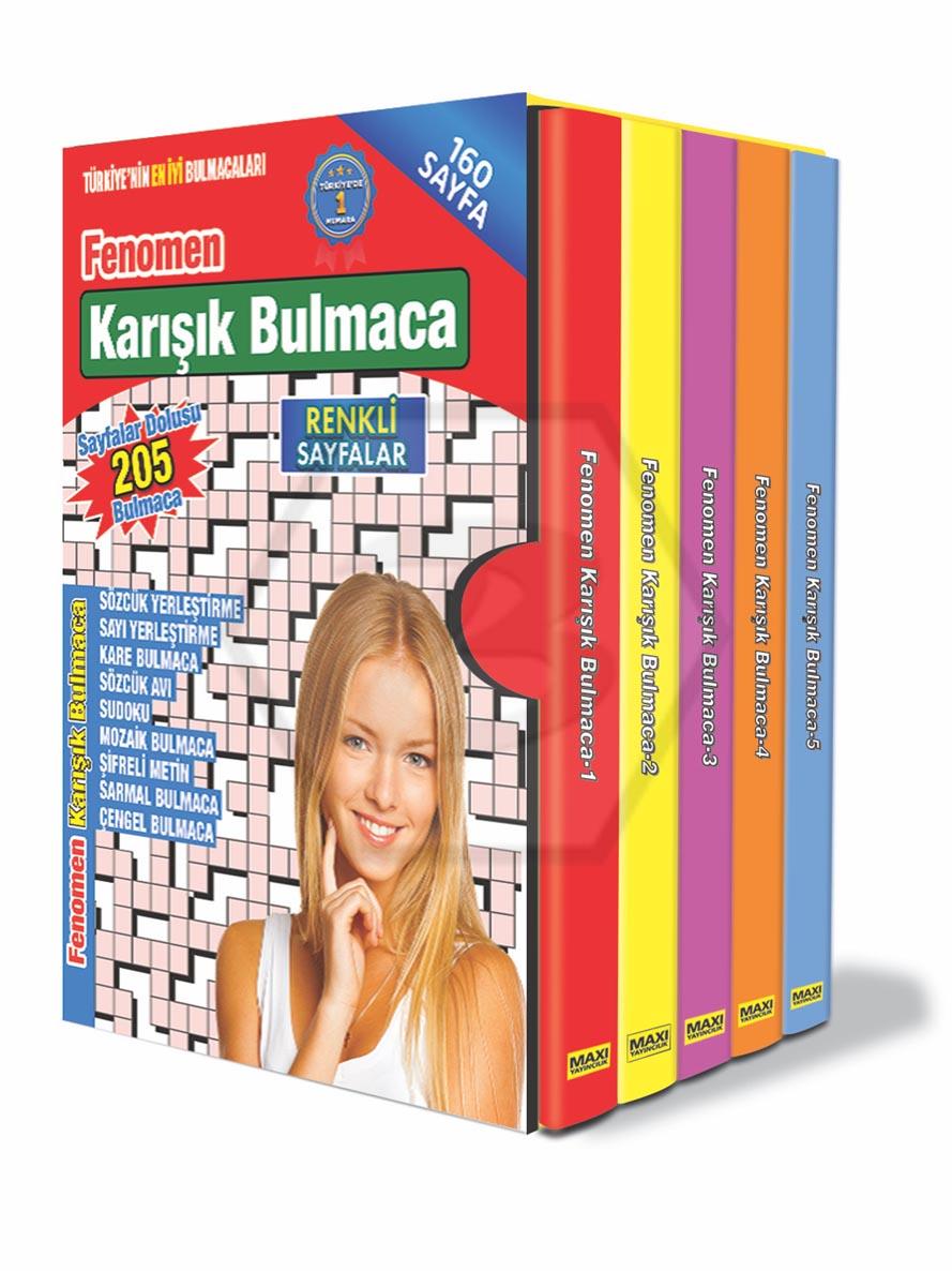Fenomen Karışık Bulmaca Seti (5 Kitap)