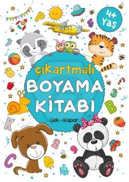 Çıkartmalı Boyama Kitabı - 4 Yaş +;Çek - Kopar