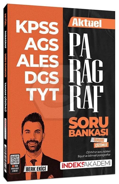 KPSS MEB-AGS ALES DGS TYT Aktüel Paragraf Soru Bankası Çözümlü