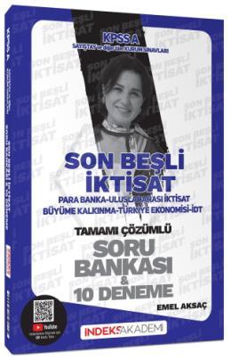 2025 KPSS A Grubu İktisat Son Beşli Soru Bankası ve 10 Deneme Çözümlü