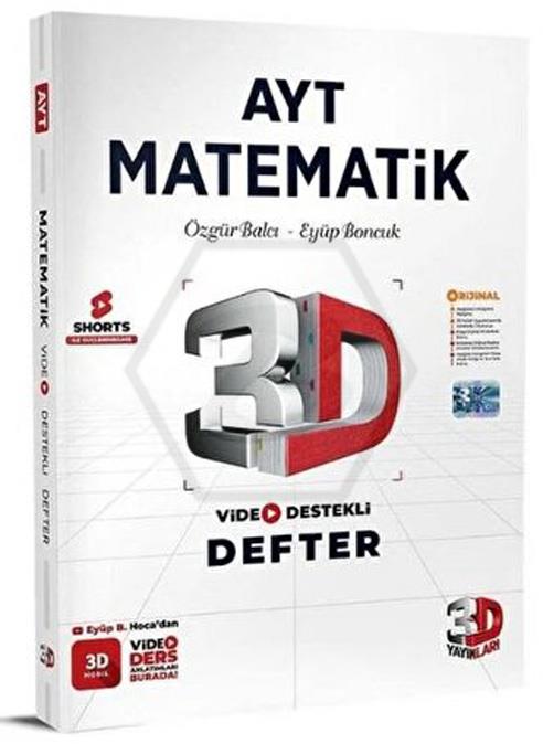 2024 AYT Matematik Video Destekli Defter