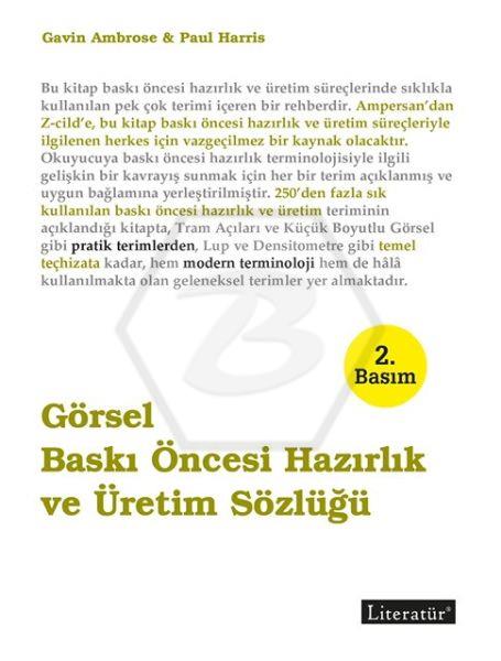 Görsel Baskı Öncesi Hazırlık Ve Üretim Sözlüğü