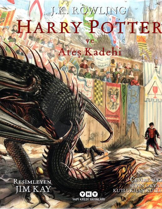 Harry Potter ve Ateş Kadehi 4 (Resimli Özel Baskı)