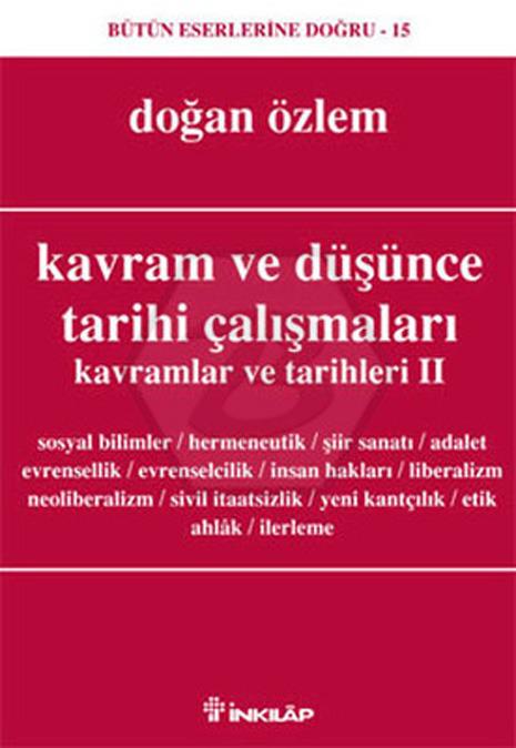 Kavram Ve Düşünce Tarihi Çalışmaları - 2