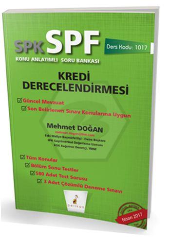 SPK - SPF Kredi Derecelendirmesi Konu Anlatımlı Soru Bankası 1017