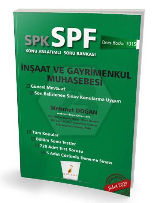 SPK - SPF İnşaat ve Gayrimenkul Muhasebesi Konu Anlatımlı Soru Bankası
