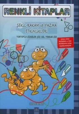 Renkli Kitaplar 6 Şekil, Rakam Ve Yazma Etkinlikleri