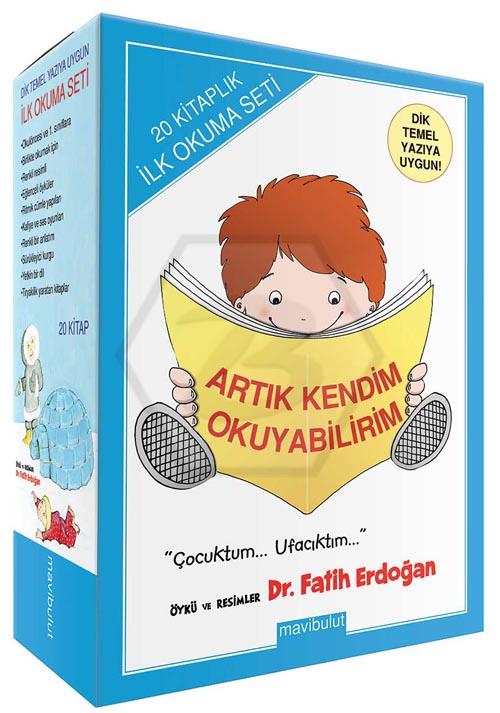 Artık Kendim Okuyabilirim - 20 Kitap Set - Dik Temel Yazıya Uygun