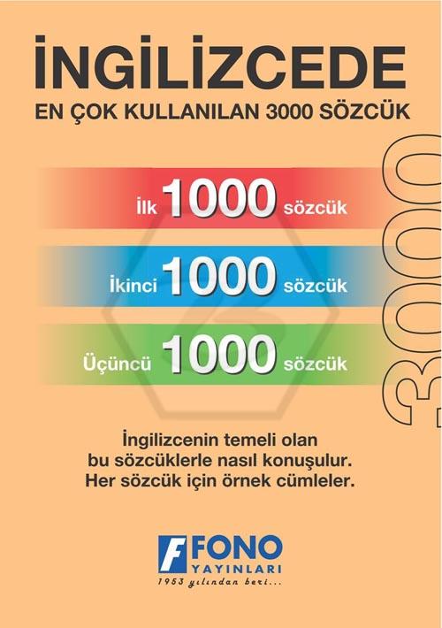 İngilizce En Çok Kullanılan 3000 Sözcük