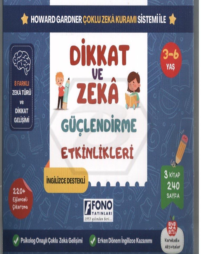 Dikkat ve Zeka Güçlendirme Etkinlikleri Seti