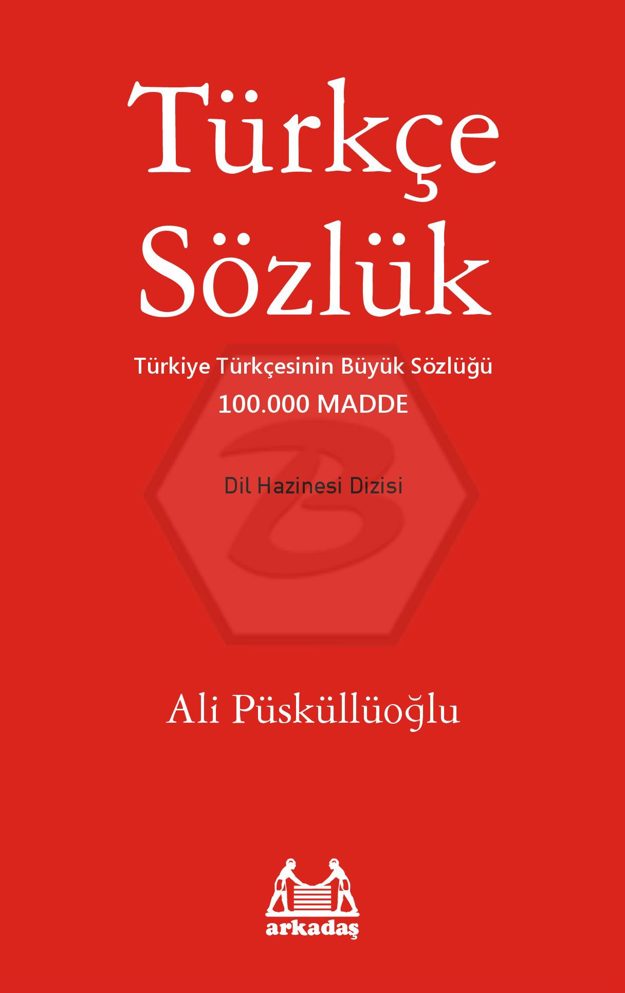 Türkçe Sözlük 100.000 Madde