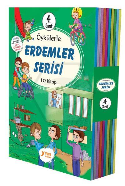 4.Sınıf Öykülerle Erdemler Serisi (10 Kitap)