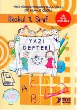 1.Sınıf Yazı Defteri (Dik Temel Harflerle)