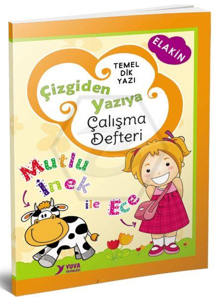 Çizgiden Yazıya Çalışma Defteri (Temel Dik Yazı)