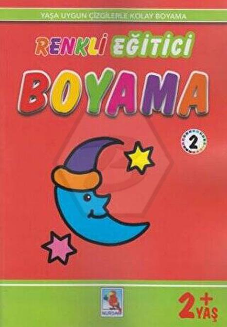  Renkli Eğitici Boyama - 2 - 2+Yaş