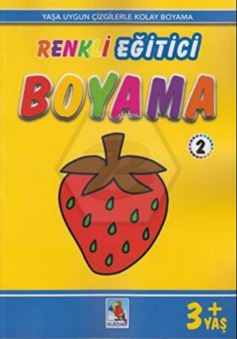  Renkli Eğitici Boyama - 2 - 3+Yaş