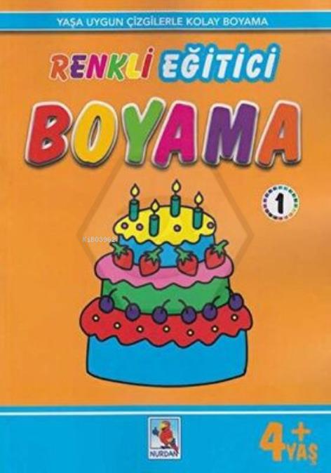  Renkli Eğitici Boyama - 1 - 4+Yaş