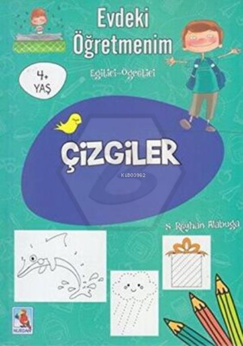  Evdeki Öğretmenim - Çizgiler Etkinlik Kitabı