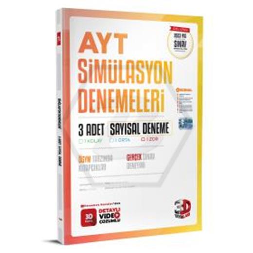 2023 AYT Sayısal 3 lü Simülasyon Deneme