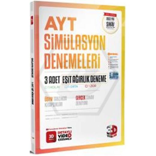AYT Eşit Ağırlık 3 lü Simülasyon Deneme