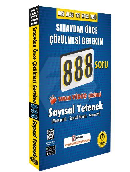 TYT-DGS-KPSS-ALES-MSÜ Çözülmesi Gereken Sayısal Yetenek 888 Soru Bankası