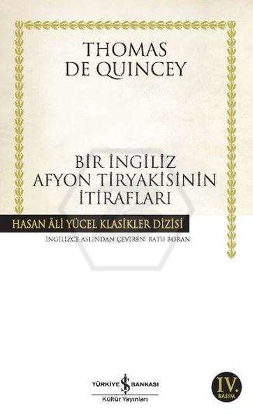 Bir İngiliz Afyon Tiryakisinin İtirafları (K.Kapak